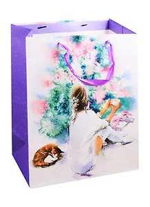 Пакет подарочный "В ожидании чуда", А4