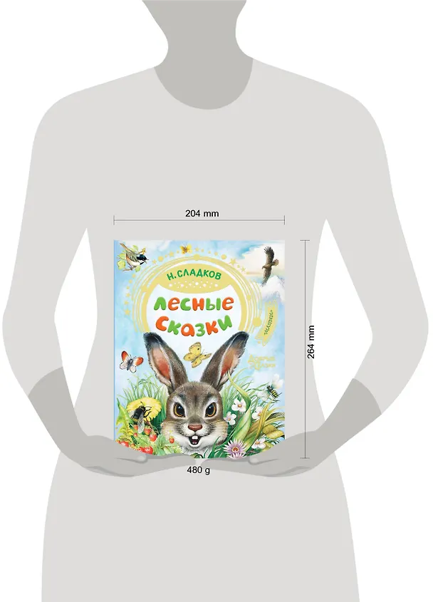 Книга Лесные сказки (Николай Сладков) — 4