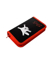 Пенал школьный 1отд. "Кот Саймона" 19*11,5см, прямоугольный, на молнии, Премьера
