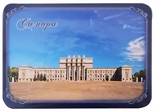 ГС Магнит на картоне  70х100мм Самара-городок Театр (031048мпк10001)