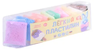 Лёгкий пластилин, 12 цветов 2998496