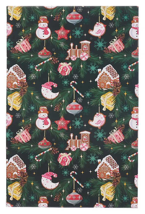 Коробка подарочная "ЕЛКИНЫ ПОДАРКИ" 26*17*11см, Новый год, картон 3109876 — 4