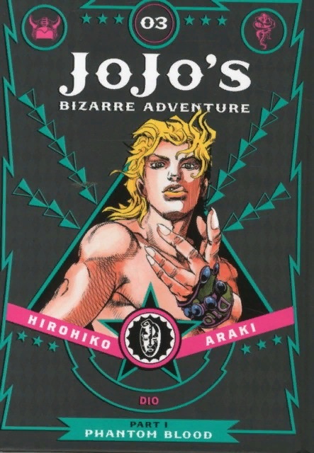 Обложка книги «JoJo`s Bizarre Adventure: Part 1 Vol.3 Phantom Blood»