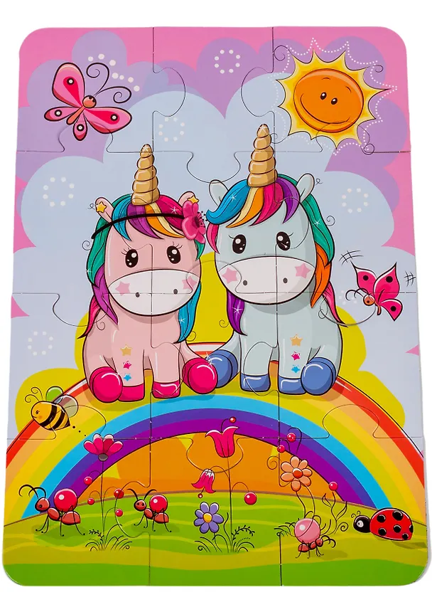 Пазл Дрофа-Медиа Baby Puzzle. Радужные единороги 2779458 — 6