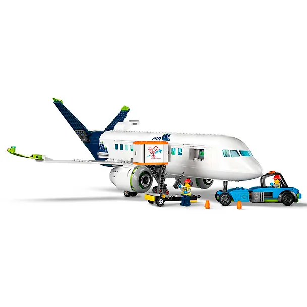 60367 Конструктор детский LEGO City Пассажирский самолет, 913 деталей, возраст 7+ 3165448 — 9