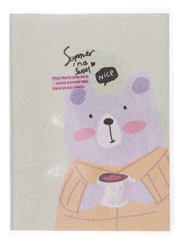 Записная книжка «Glitter Animals» А6, 100 листов в линейку, в ассортименте 3039472 — 7
