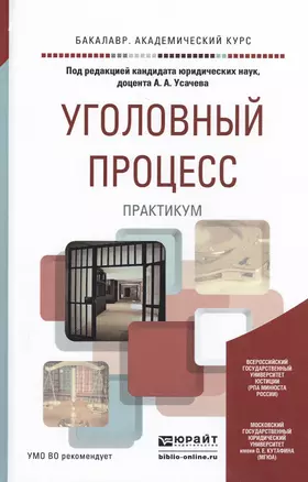 Уголовный процесс. практикум. Учебное пособие для академического бакалавриата — 2482282 — 1