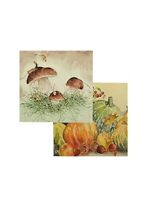 Набор салфеток для Декупажа Урожайная осень (211376/211205) (2шт) (упаковка)