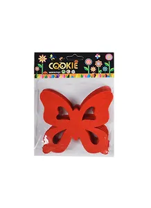 Подставки войлочные Бабочка (6 шт.) бордовые (002348)