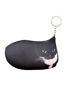 Брелок-антистресс Кот черный мем (15см) (201.1.6)