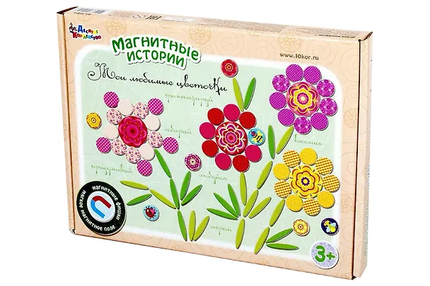 Игра магнитная Серия Магнитные истории Мои любимые цв. еточки 01914 335952 — 1