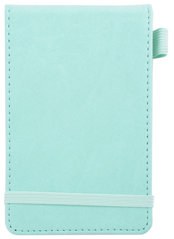 Записная книжка «Joy Note. Ментоловый» А6, 50 листов в линейку, экокожа, Listoff 2947817 — 1