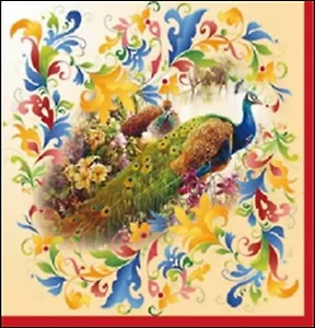 Набор салфеток для декупажа Птицы 4.1 в ассорт. (56251/56204) (4/9000023606822)