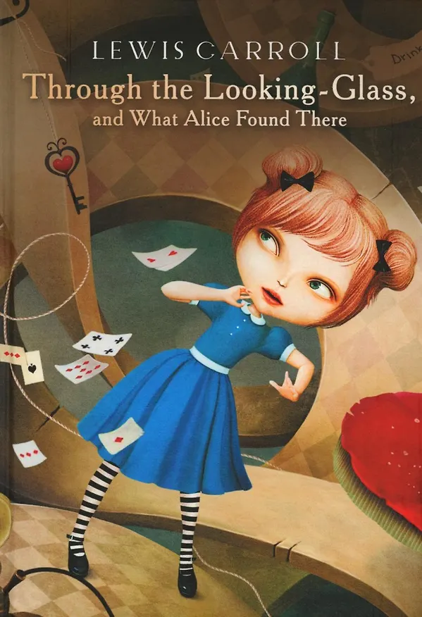Книга Through the Looking-Glass, and What Alice Found There: роман на англ.яз (Льюис Кэрролл) — 1