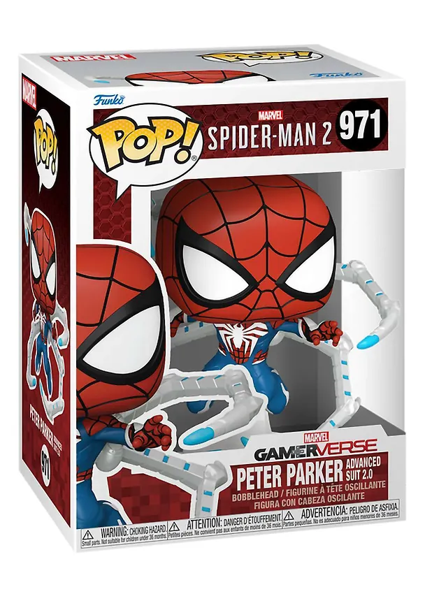 Фигурка Funko POP! Bobble Marvel Games Spider-Man 2 Peter Parker Suit (971) (Fun76109) 3118533 — 2
