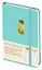 Блокнот Color (бирюзовый). Резинка, тиснение зол. фольгой, искусственная кожа, 80 л, А5 — 2909740 — 2