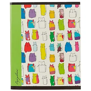 Тетрадь в клетку Unnika, "Море кошек", 48 листов, в ассортименте 244721