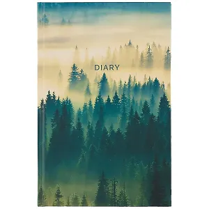 Ежедневник недат. А5 112л "Туманный лес" 7БЦ, мат.лам, офсет