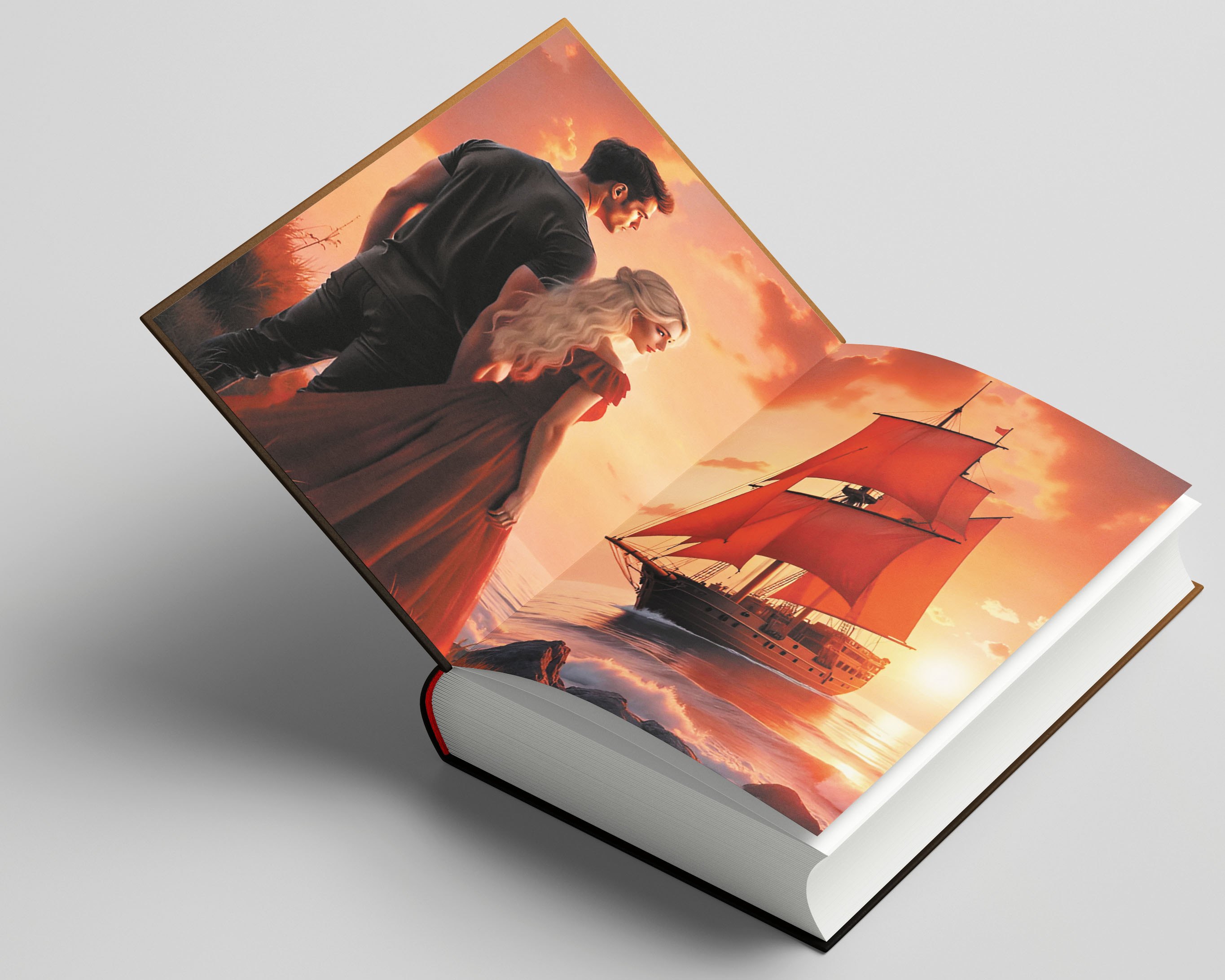 Изображение бумажной книги