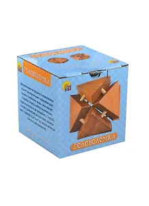 Деревянная игрушка Головоломка-1 (ИД-4191) (Рыжий кот) (7-99л.)