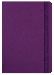 Тетрадь в клетку Феникс+, "Джинс", 96 листов, фиолетовая