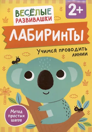 Книга Лабиринты. Учимся проводить линии (Ольга Михайлова)