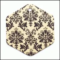 Бирка упак. Барочная бежевая S (12-00002) 2340683