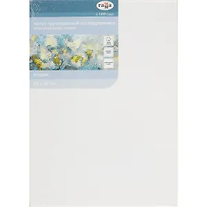 Холст на подрамнике "Студия", 25*35см, 100% хлопок, мелкое зерно, Гамма