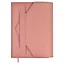 Ежедневник недат. А5 160л "Наппа экстра" розовый, иск.кожа, тв.переплет, блинт.тиснение, офсет, ляссе — 2995290 — 1