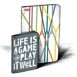 Тетрадь в клетку Marker Arte, Colored mix, А4, 60 листов