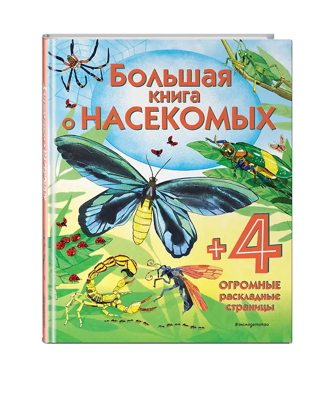 Книга Большая книга о насекомых (Эмили Боун) — 4