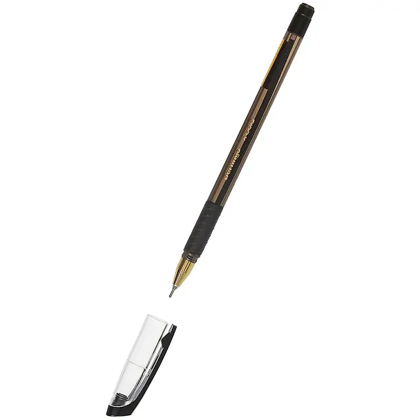 Шариковая ручка чёрная 0,7 мм, xGold, Berlingo 262730 — 2