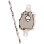 Набор канцелярский "Pusheen" карандаш ч/гр, блок для записей 30л, инд.подвес — 2908993 — 2
