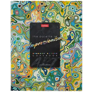 Тетрадь в клетку Hatber, Impressionism, 96 листов, в ассортименте