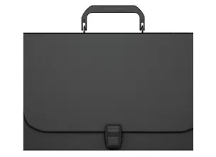 Портфель пластиковый А4 "Matt Classic", черный, ErichKrause  2928592