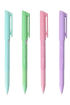 Ручка шариковая синяя "Liquiwrite X" 0,7мм, корпус ассорти, Luxor 3096547