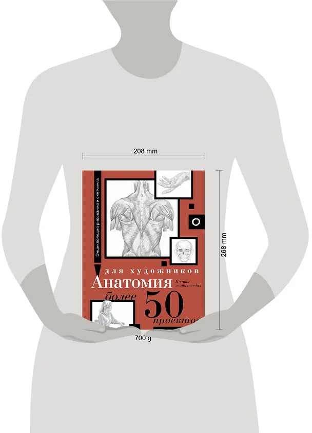Книга Анатомия для художников. Более 50 проектов. Полная энциклопедия () — 6