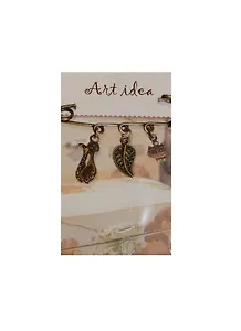 Кулоны в асс.1 Подвеска Ажурный листочек (QA 1614) (14021114) (упаковка)