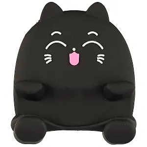 Держатель для телефона Кот (силикон) (8х7) (блистер) (12-06938-1)