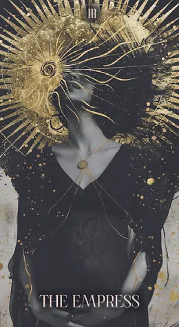 Книга Таро "Gold&Black" (Глория Голдшмидт) — 2