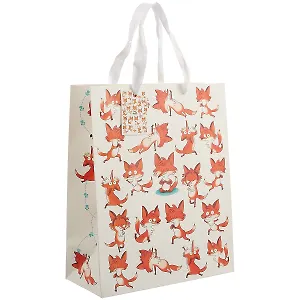 Подарочный пакет «Crazy fox», А4