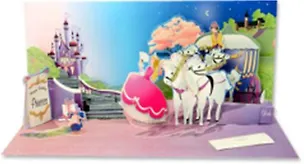 3D открытка Принцесса (Princess) (панорама) (A008) 2384691