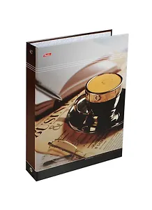 Папка-обложка для тетради со сменными блоками "Office Style" 4 кольца, Hatber