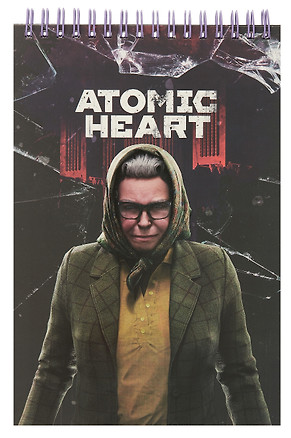 Atomic Heart. Творческий блокнот cо стикерами A5. Баба Зина — 3063065 — 1