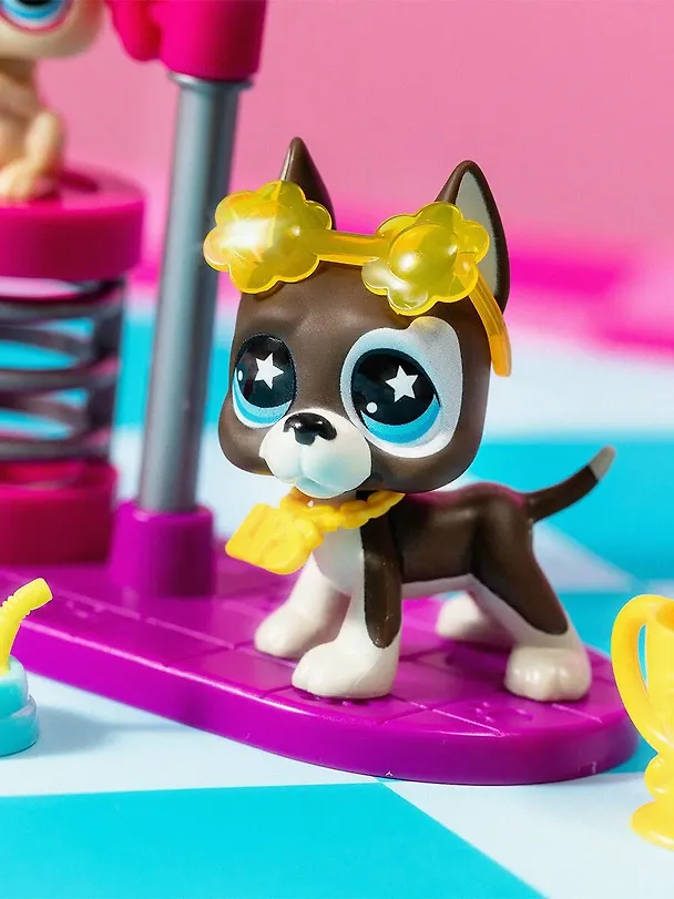 Набор Дискотека три фигурки мини-животных с аксессуарами коллекция Littlest Pet Shop (4+) (коробка) 3127561 — 3