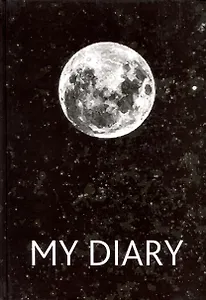 Ежедневник полудат. А5 192л "Лунный свет" 7БЦ, мат.лам, офсет