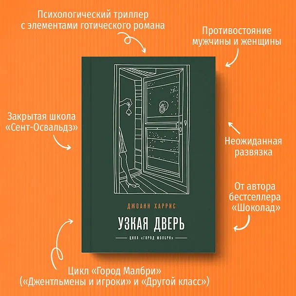Книга Узкая дверь (Джоанн Харрис) — 5