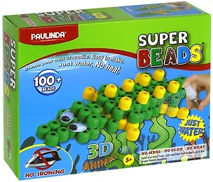 Мозаика 3Д. Крокодил.100 деталей. -Китай: Paulinda, 150102-4 421977 406757