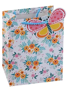 Пакет подарочный бумажный А5 "Funny garden", женский