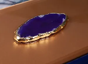 Сувенир, Феникс Презент, Шкатулка, Фиолетовый агат 24,5*9,5*4,5см